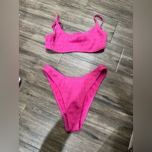 Pacsun Pink Bikini Set